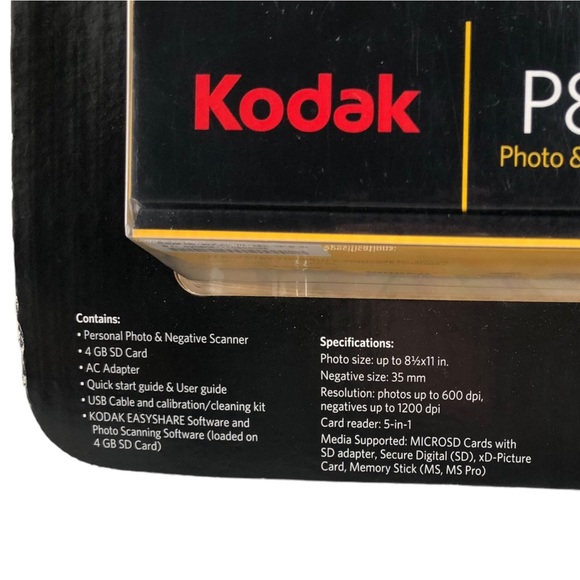 Kodak P811 Personal Portable Scanner for Photo Document Negative NO PC REQUIRED - Picture 7 of 9